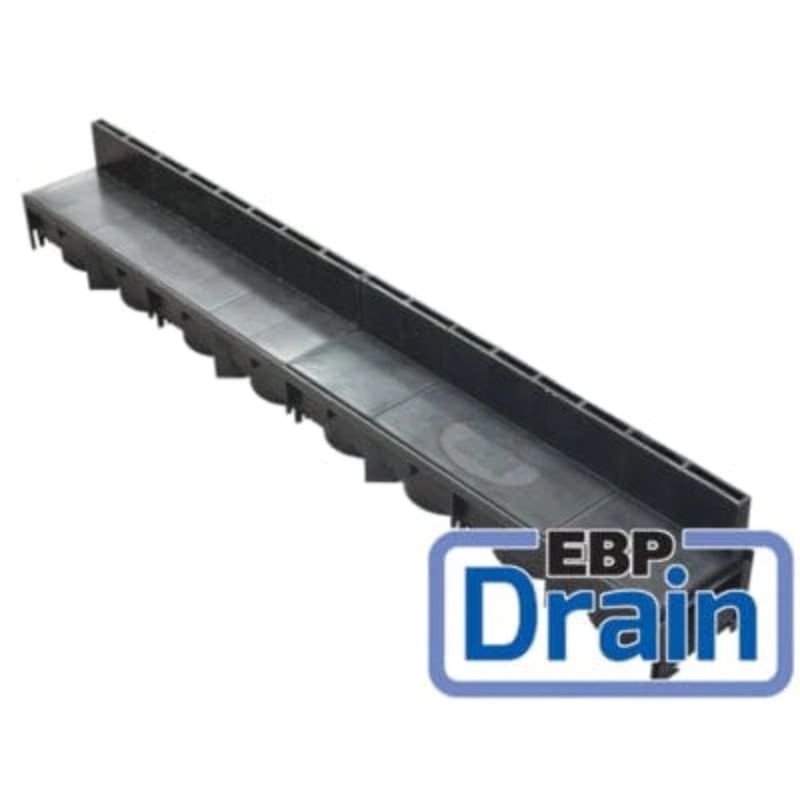 EBP-Domestic Drainage Channel w/Pave Slot Polypropylene Grating x 1m