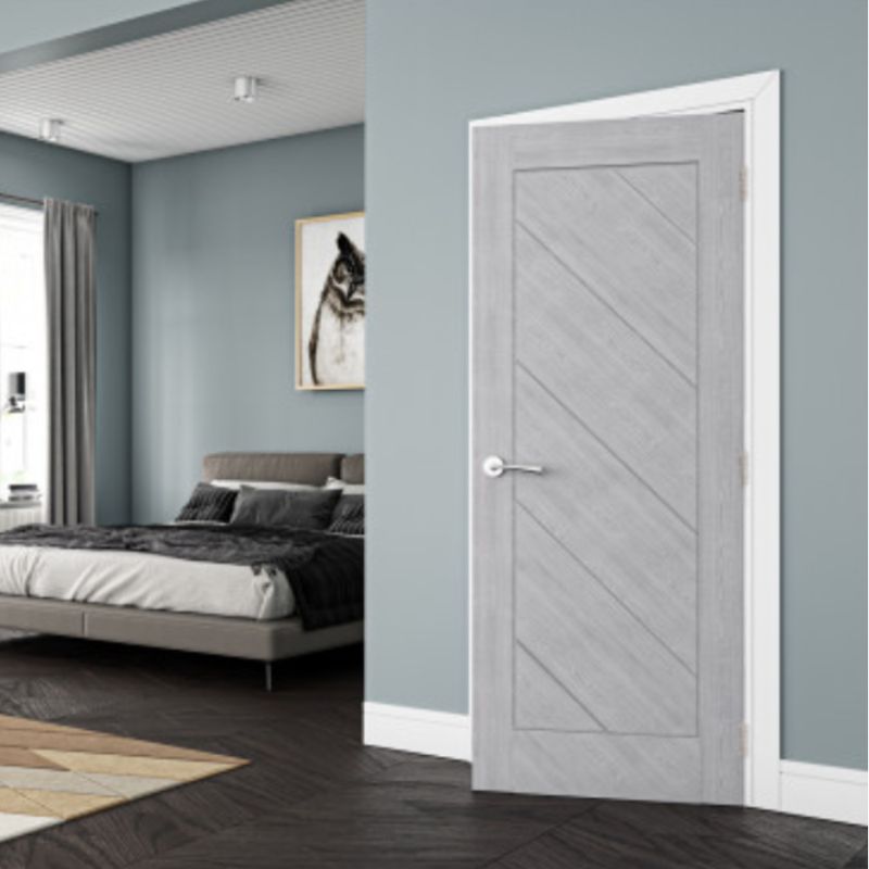 Deanta Torino Light Grey Ash FD30 FSC Door 1981 x 838 x 45mm