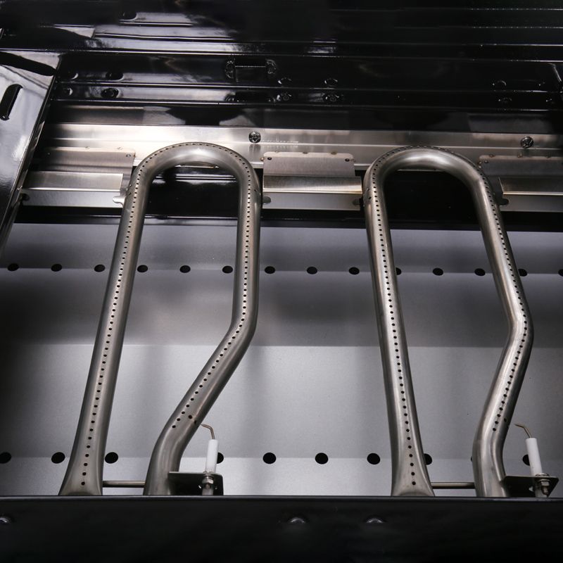 Halmo 3B Cart BBQ Grill with Side Burner