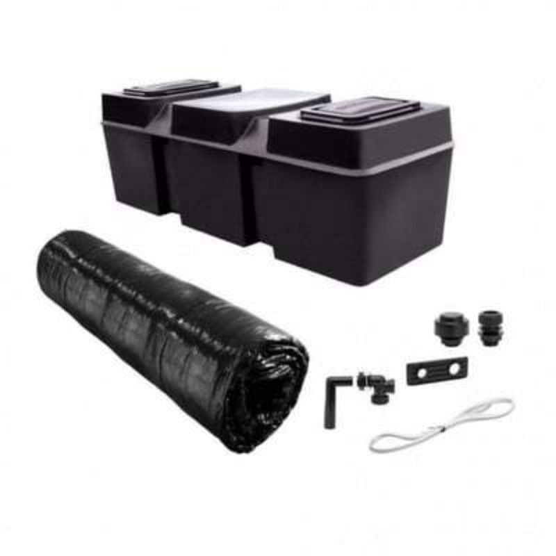 Cold Water Coffin Tank with Jacket and Fittings - All Sizes