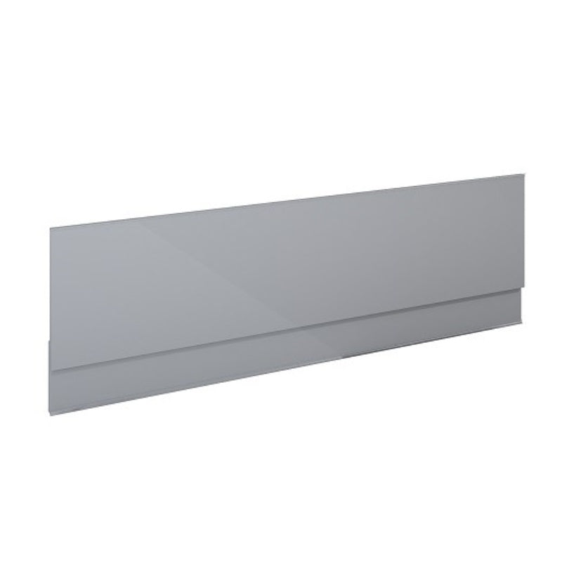 Aqua Aquatrend Wooden End Bath Panel - Gloss Grey
