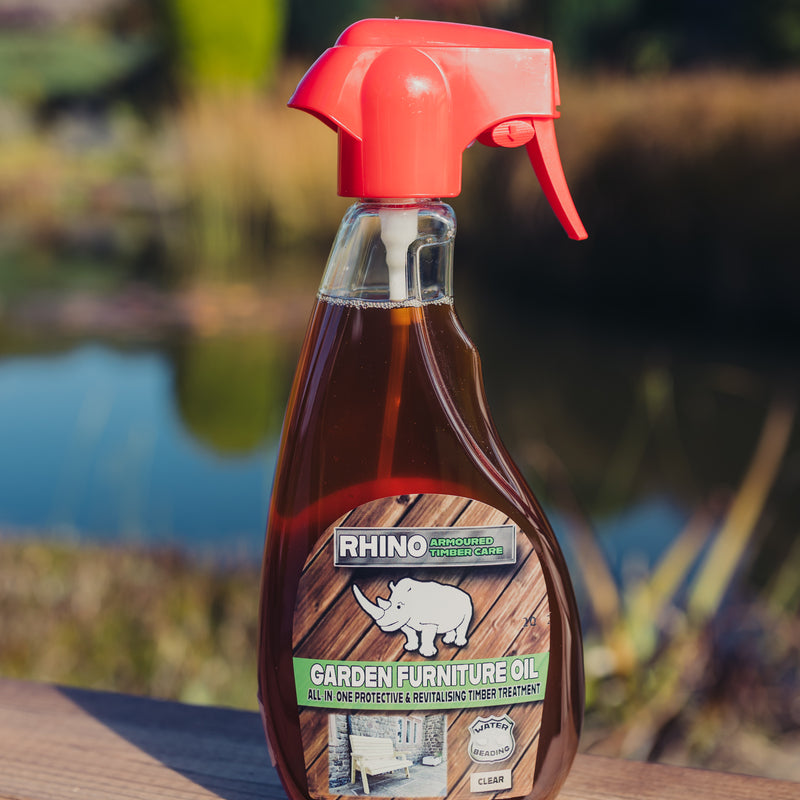 Churnet Valley Wood Preservative Rhino Brown - 500ml Spray