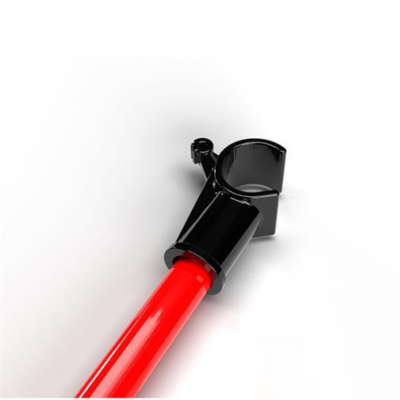 Keylite window opening pole with a red handle and black attachment, designed for easy roof window operation.
