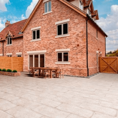 Kendal Outdoor Porcelain Paving Tile - 900mm x 600mm - Beige - Spectrum