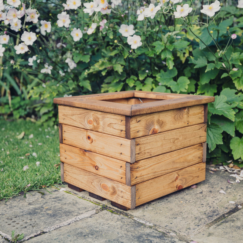 Churnet Valley Small Square Planter (H32cm X W39cm X D39cm)