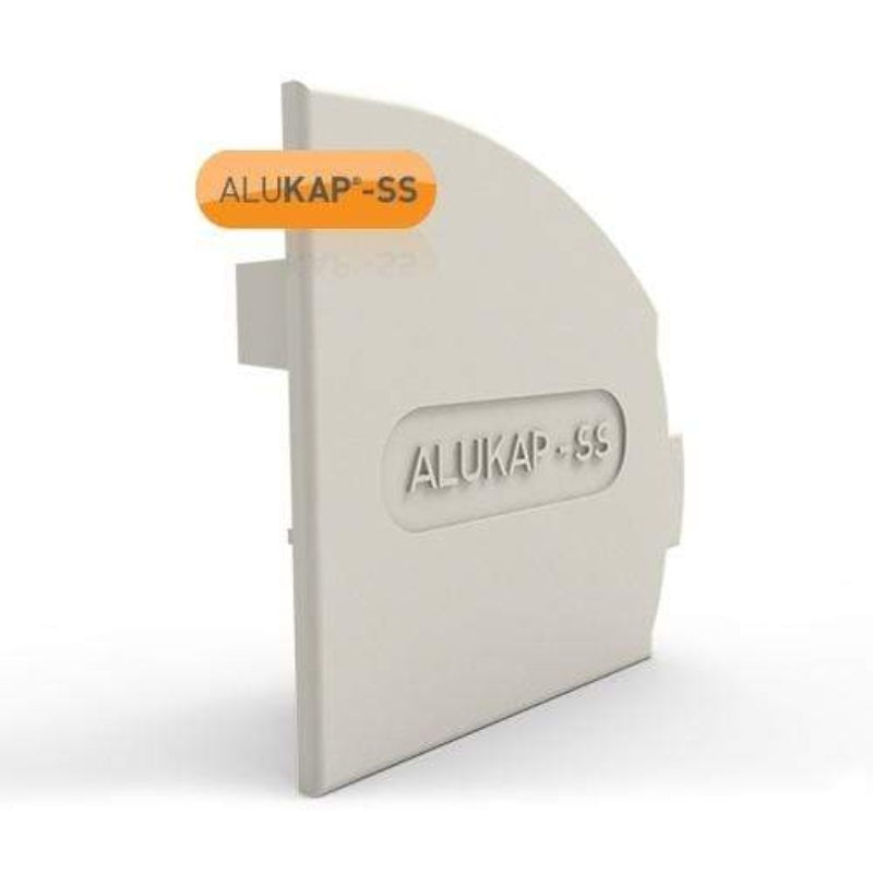 Alukap-SS Wall & Eaves Beam Endcap RH - Aluminum Roofing Component