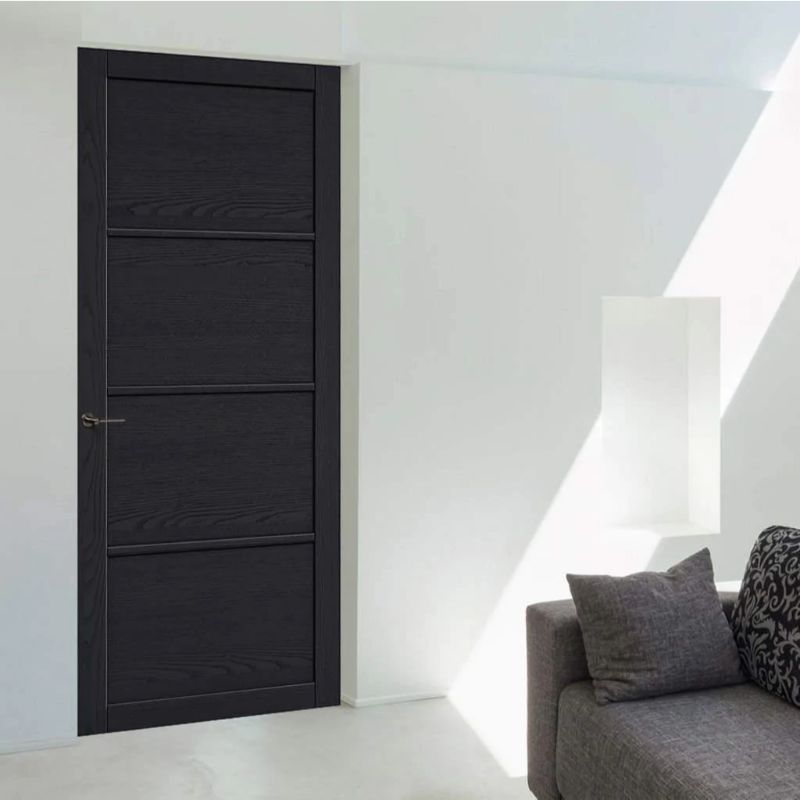 LPD Soho 4P Dark Charcoal Pre-Finished Internal Door - 78in x 27in x 35mm (1981 x 686mm)