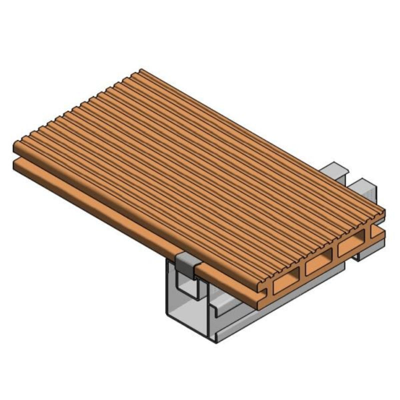 Aslon Decking / Paving Start - End Bracket