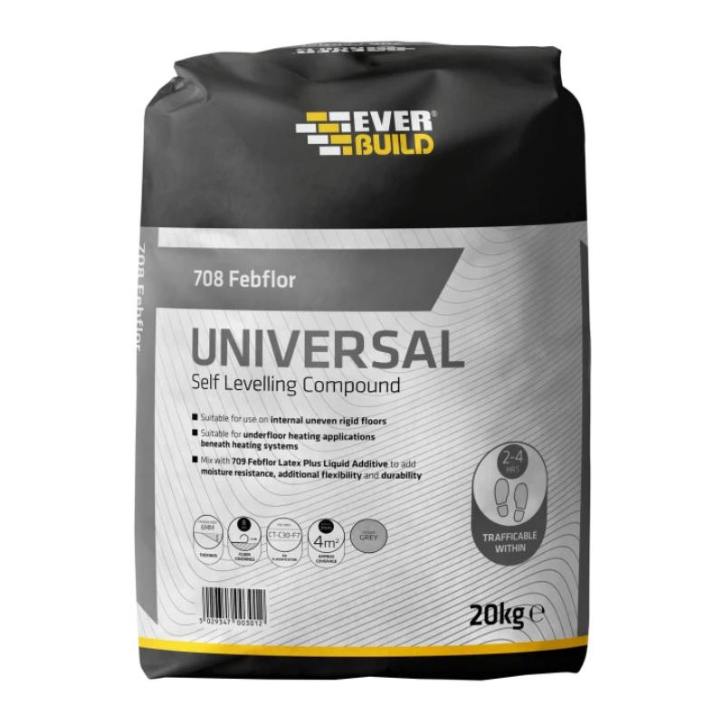 Everbuild 708 Febflor Self Levelling Compound x 20Kg