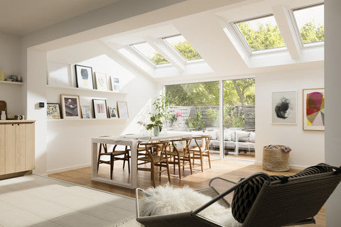 Image for VELUX GGL 2070 CK01 55x70 White Painted Centre Pivot Roof Window