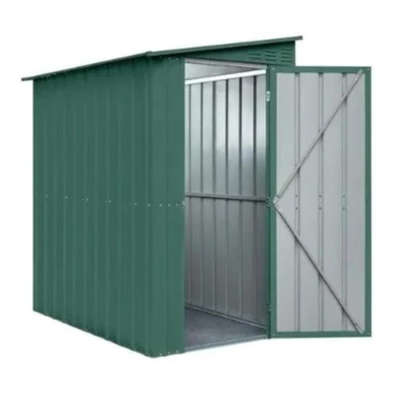 Globel Lean-To Metal Garden Shed - All Sizes