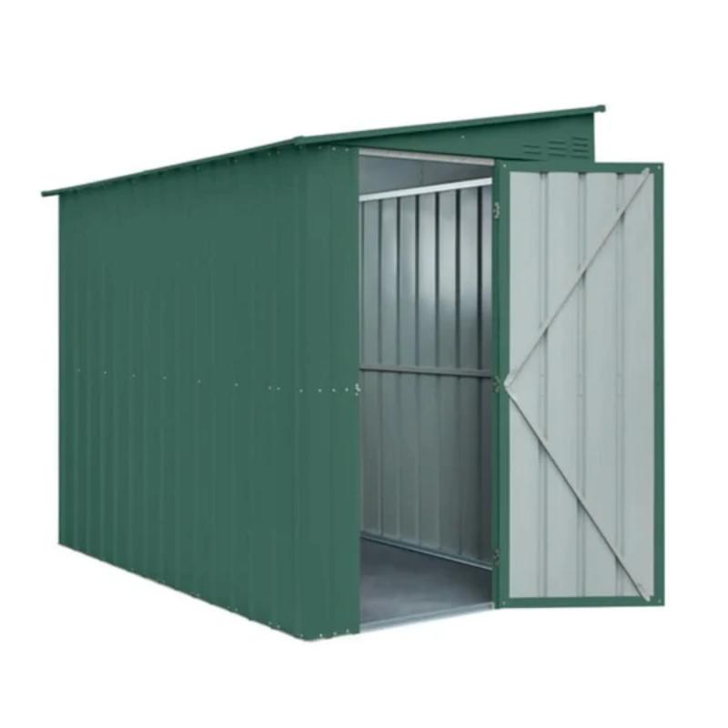 Globel Lean-To Metal Garden Shed - All Sizes