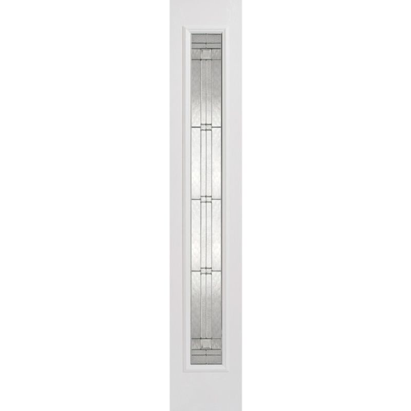 LPD GRP Malton White Sidelight 2L Glazed Exterior Door - 2032 x 356 x 44mm