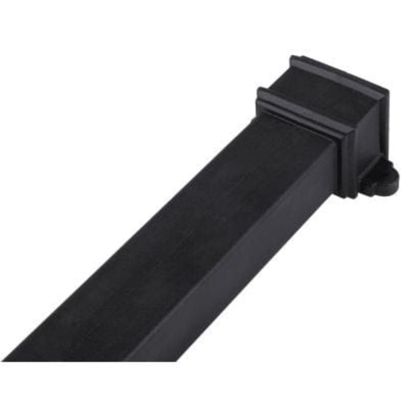 Brett Martin Cascade Rectangle 100mm x 75mm Down Pipe W/Lugs x 1.8m (Cast Iron Effect)