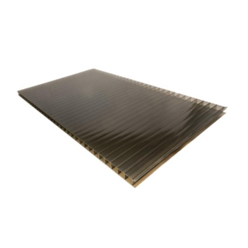 Twinwall Polycarbonate Sheet Bronze - All Sizes