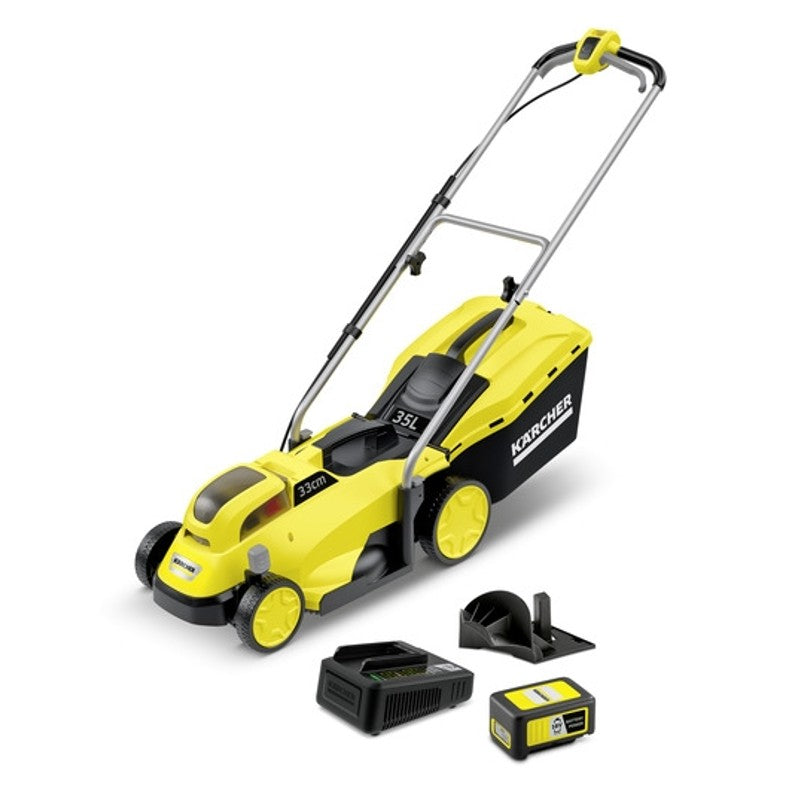 LMO 18-33 Lightweight Cordless Lawn Mower - Easy Manoeuvre