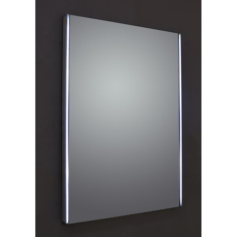 Aqua Weeton Reversible Mirror w/ LED Side Lights - 700mm x 500mm