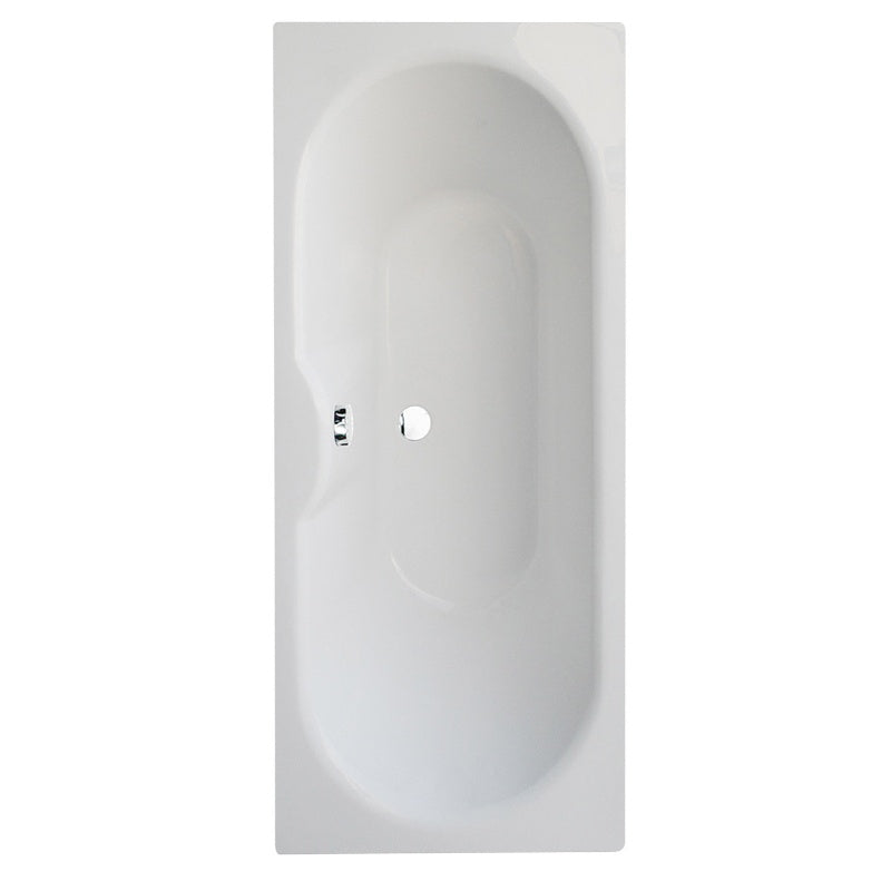 Aqua Luna 1700mm x 750mm Double Ended Bath