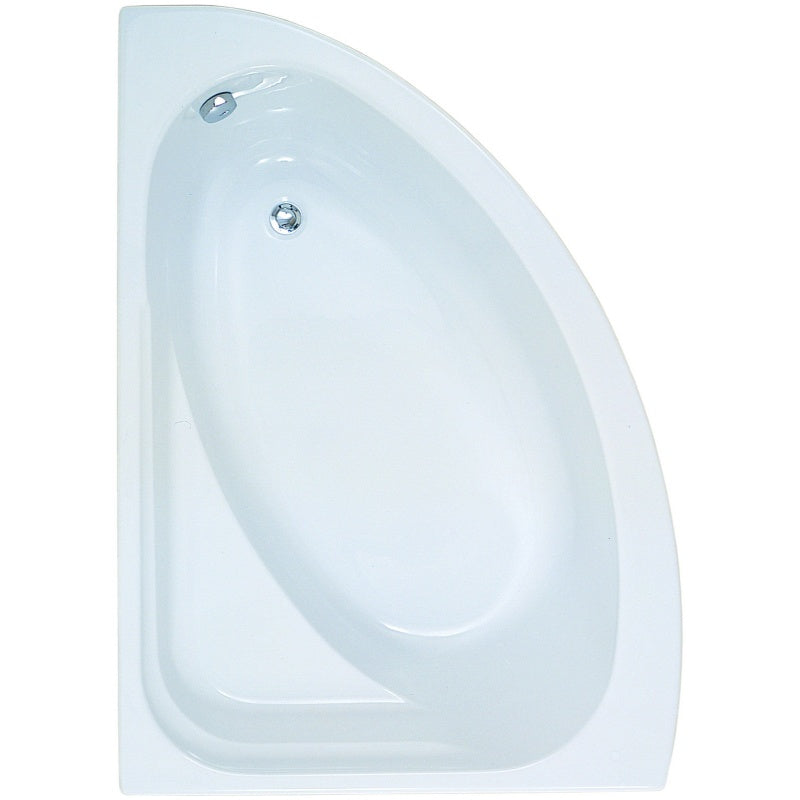 Aqua Orlah 1500mm x 1040mm Offset Corner Bath (Suitable for left-hand installation)