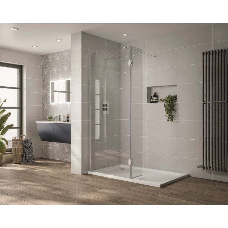 April Prestige2 Walk-in Chrome Profile Pack