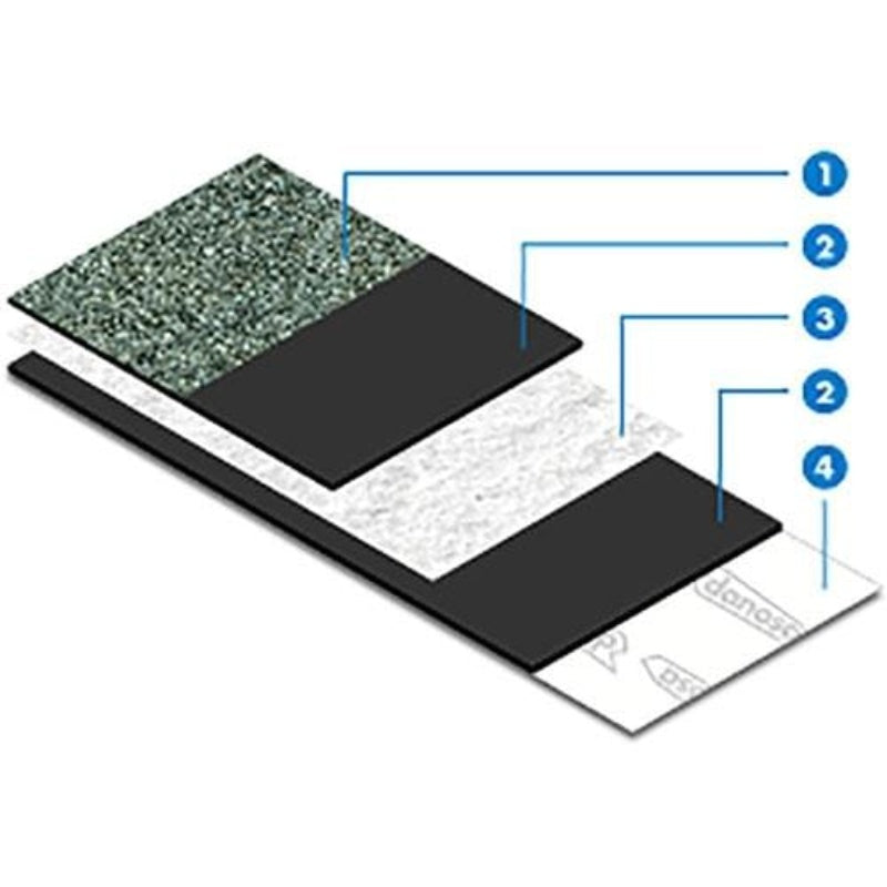 Danosa Torch On 5Kg SBS Mineral Cap Sheet - 8m x 1m