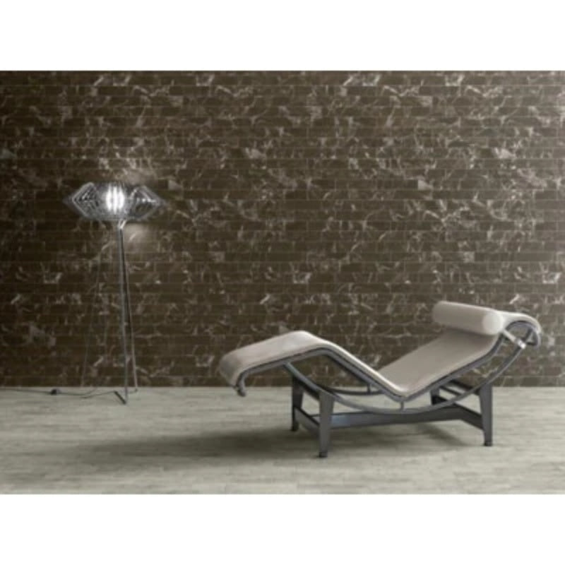 Tattoo Matt Black Marble Effect 75mm x 300mm (22 per Box)