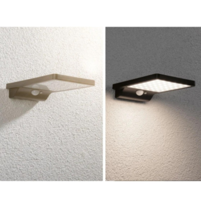 Outdoor Solveig Solar Wall Luminaire 350lm IP44 3000K Motion Sensor