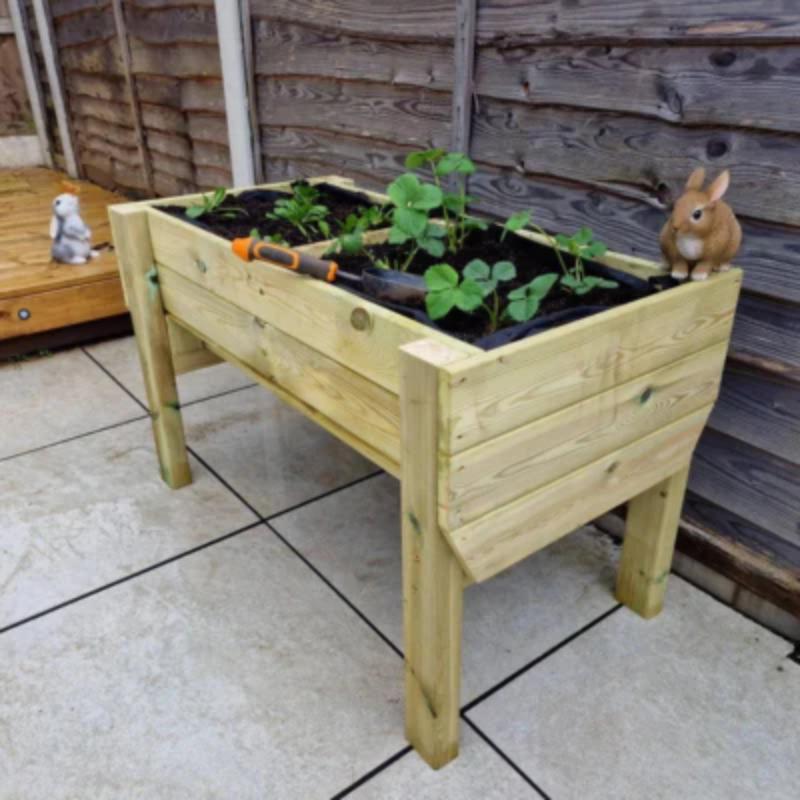 Churnet Valley Veggie Riser - L 100cm x H 60cm x W 52cm