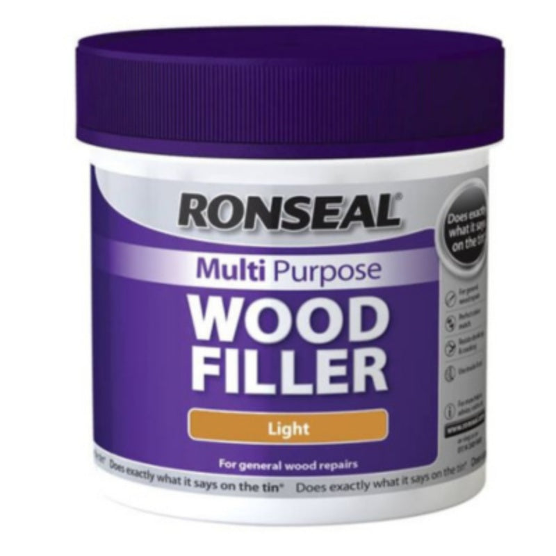 Ronseal Multipurpose Wood Filler Tub - All Colours