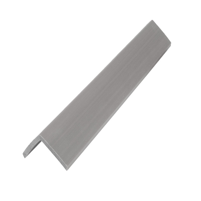 DDecks DuroDual Composite Corner Angle Trim in Volcanic Ash, 50mm x 50mm x 2.5m, durable outdoor decking accessory.
