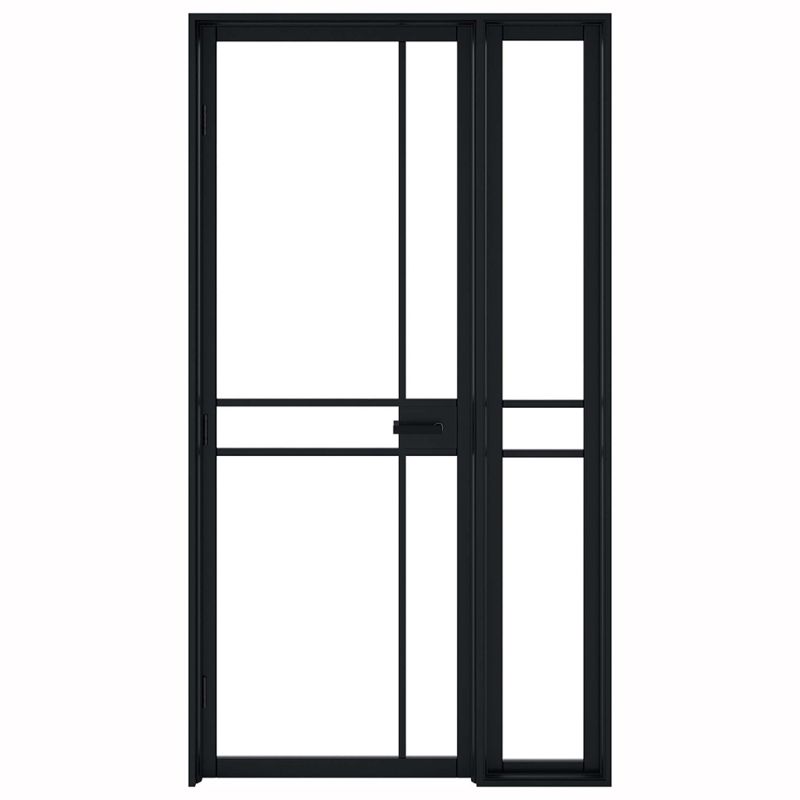 LPD Greenwich Black Primed Sidelight 1981 x 292 x 35mm