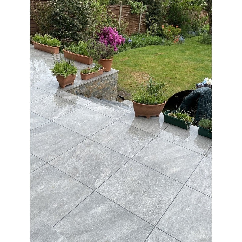 Lake Grey Vitrified Porcelain Paving Pack