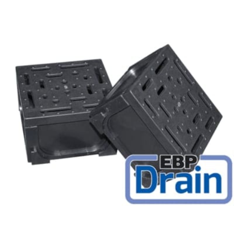 EBP-Domestic Drain Corner Piece w/Polypropylene Grating