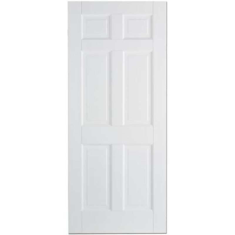 LPD Regency Composite White 6 Panel Unglazed Internal Door-78in x 24in x 35mm (1981 x 610mm)