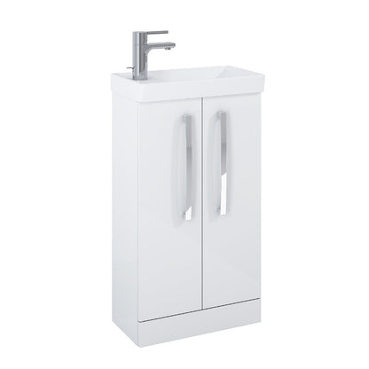 Aqua Aquatrend 513mm - 2 Door Floorstanding Base Unit & Basin - All Colours