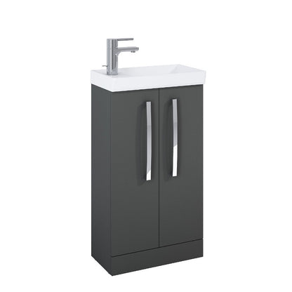 Aqua Aquatrend 513mm - 2 Door Floorstanding Base Unit & Basin - All Colours