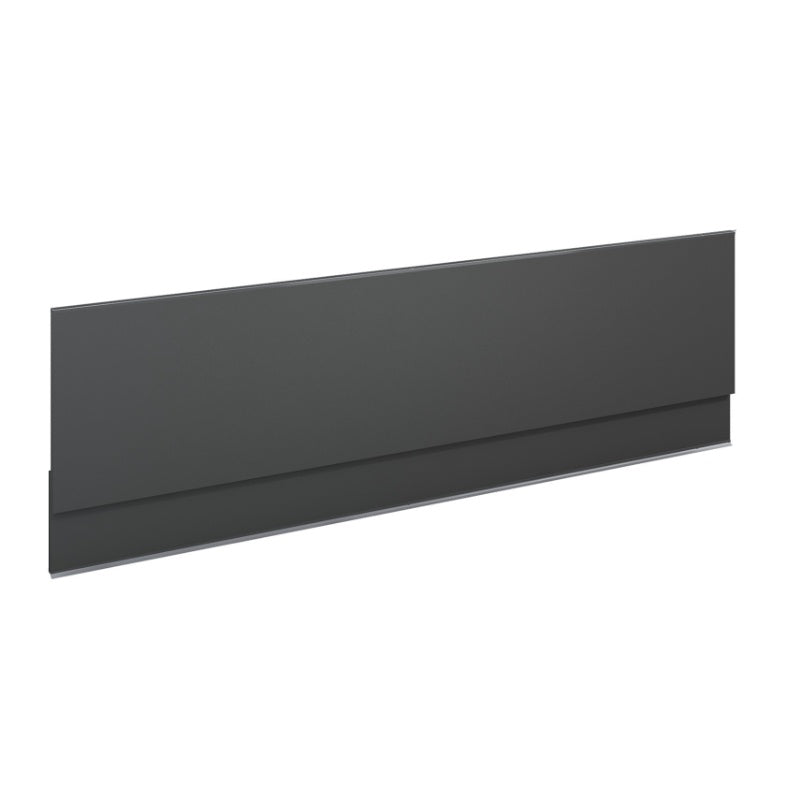 Aqua Aquatrend Wooden End Bath Panel - Anthracite