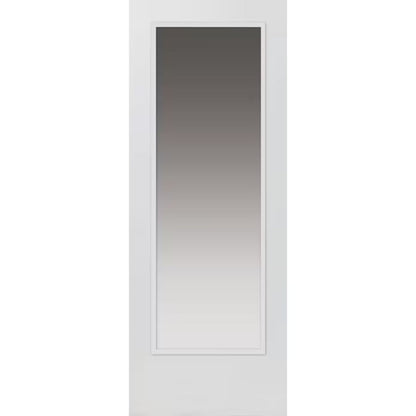 JB Kind Pattern 10 White Primed Glazed Internal Fire Door FD30 - All Sizes