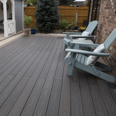 Piranha TerraFuzion Premium Reversible Decking Board 140mm x 23mm x 3.6m - All Colours - Piranha
