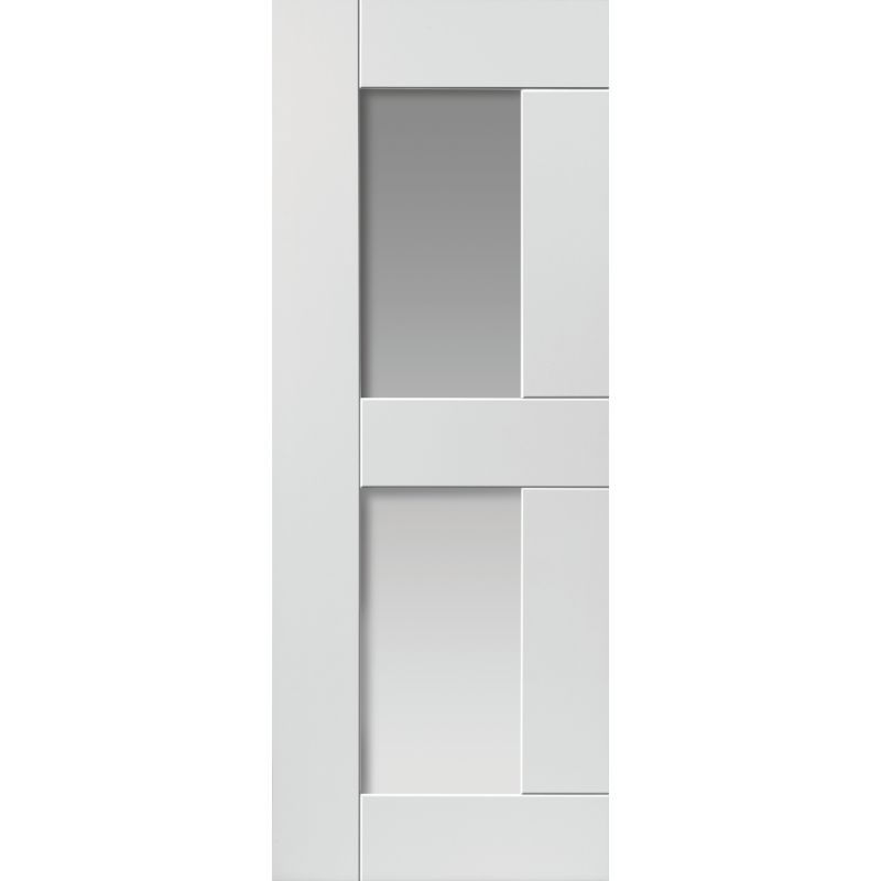 JB Kind Eccentro Glazed Primed Door 1981 X 762 X 35mm