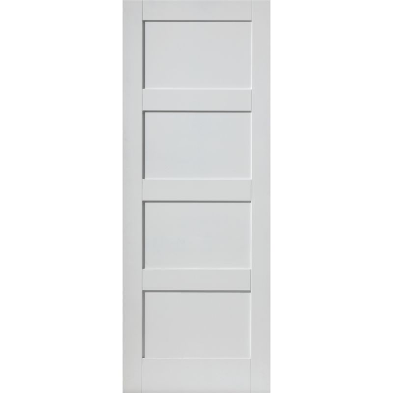JB Kind White Primed  Montserrat Internal Fire Door 1981 X 762 X 44mm
