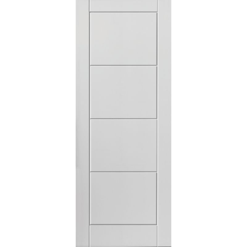 JB Kind White Primed Moulded Panel Quattro 1981 X 838 X 35mm