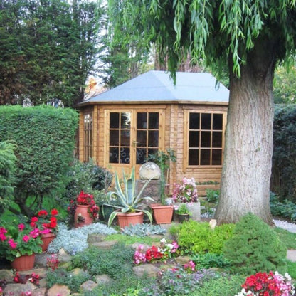 Shire Ardcastle Corner Log Cabin - 10ft x 10ft