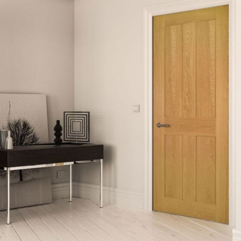 image for Deanta Eton Interior Oak Door 1981 x 762 x 35mm