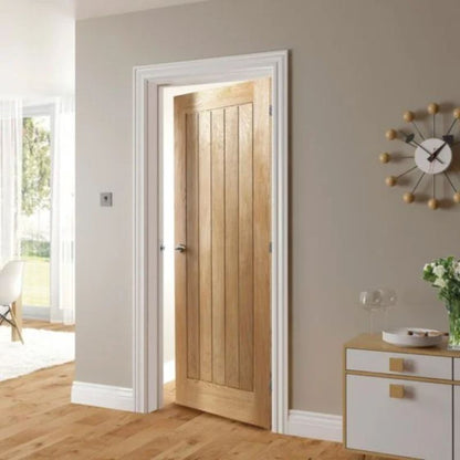 Image for Deanta Ely Unfinished Interior Oak Fire Door 1981 x 762 x 45mm