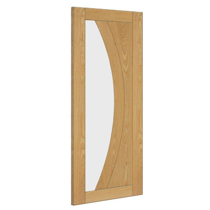 Deanta Ravello Prefinished Glazed Oak Interior Door - 1981 x 610 x 35mm (78 x 24in)