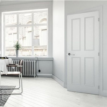 Image for Deanta Rochester Interior White Primed Fire Door 1981 x 610 x 45mm