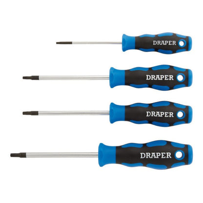 Draper Tx-Star Soft Grip Screwdriver Set - (4 Piece)
