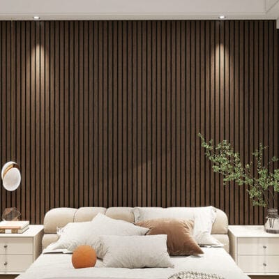 SlashPro Wide Slat Panel 2400mm x 72.6mm x 7mm - All Colours - The Wood Wall Panel Company