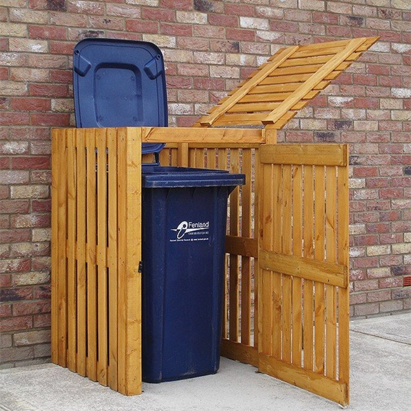 Shire Single Wheelie Bin Store 